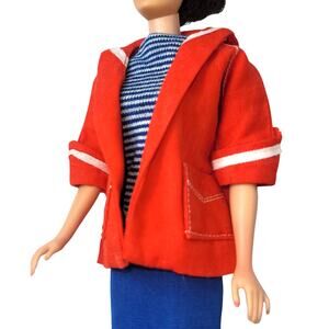 60's Vintage Barbie "Resort"  Red Jacket #963